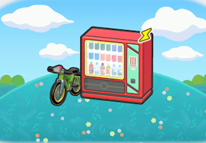 Pause beim Fahrradfahren