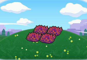 Rotes Gras im Hochland