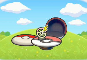 Pokébälle über Pokébälle