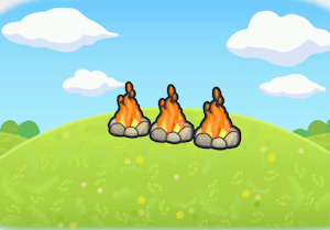 Tragende Heißluftströme