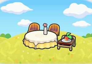 Das Essen ist serviert