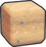 Ausgetrocknete Muschelerde