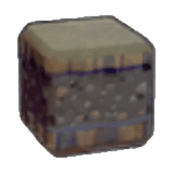 Schwarzer Grober Klippenfels