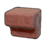 Behauenes Rotes Gestein
