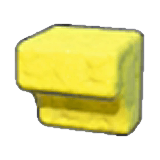 Behauenes Gelbes Gestein