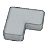 Betonumrandung (Ecke)