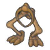 Tyrannenfossil (Beine)