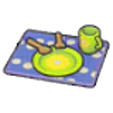 Blumiges Tischgedeck