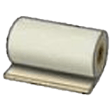 Verputzte Wand (Tapete)
