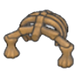 Schutzschildfossil (Torso)