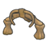 Schutzschildfossil (Schwanz)