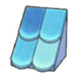 Schräge Schuppenziegel