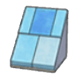 Schräge Steinziegel