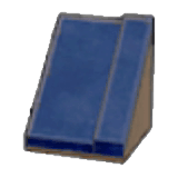 Schräge Dunkelziegel