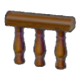 Holzgeländer